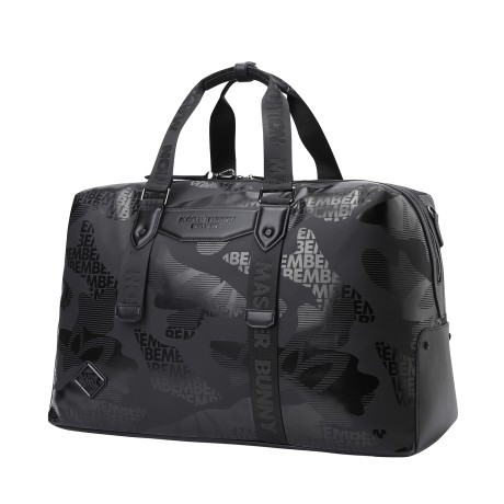 남성 메탈 심볼 프린팅 보스턴백 & 슈케이스