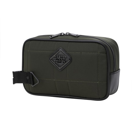 남성 다이아 메탈 로고 파우치백