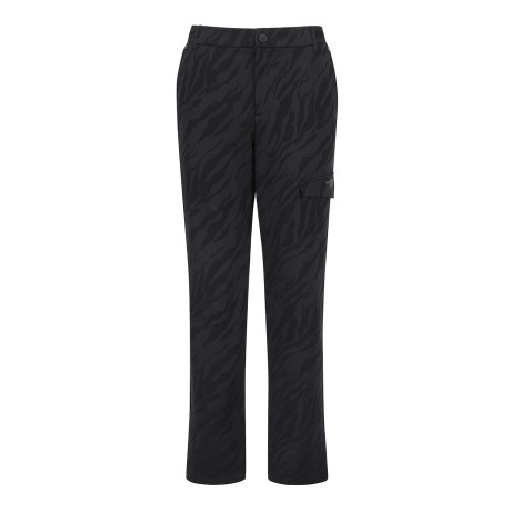 남성 지브라 패턴 사이드 밴딩 팬츠