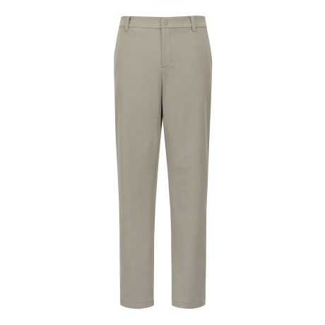 남성 백 로고 자수 베이직 팬츠