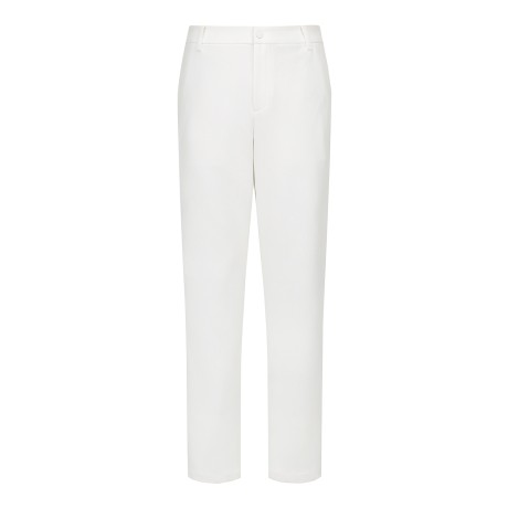 남성 백 로고 자수 베이직 팬츠