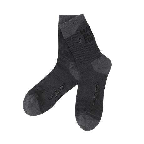 남성 로고 자카드 골조직 논슬립 중목 양말