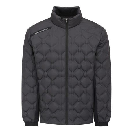 남성 솔리드 저지 믹스 구스다운 점퍼