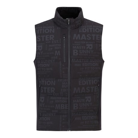 남성 로고 패턴 저지 믹스 구스다운 베스트