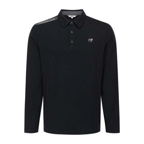 남성 심볼 스트레치 카라 긴팔 티셔츠