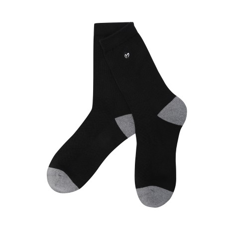 남성 심볼 배색 중목 양말