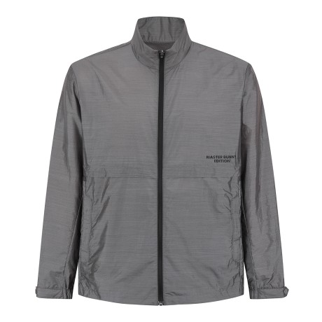 남성 글로우 에어홀 믹스 집업 점퍼