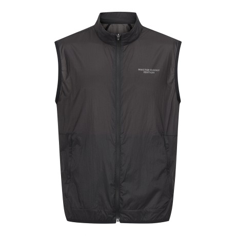 남성 타공 라이트 집업 베스트