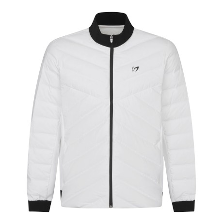 남성 저지 믹스 구스 다운 점퍼