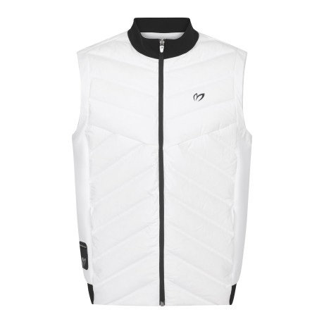 남성 우븐 믹스 구스다운 베스트