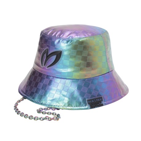 여성 체인 글로스 버킷햇