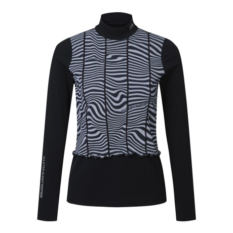 여성 메쉬 레이어드 티셔츠