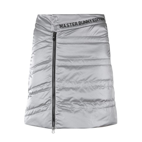 여성 에나멜 패딩 스커트