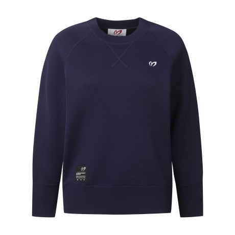 여성 로고 프린팅 울 블렌드 니트