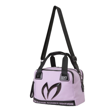 여성 빅 심볼 배색 로고 토트백