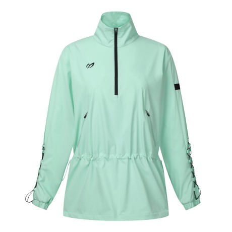 여성 멀티 포켓 레이스업 아노락