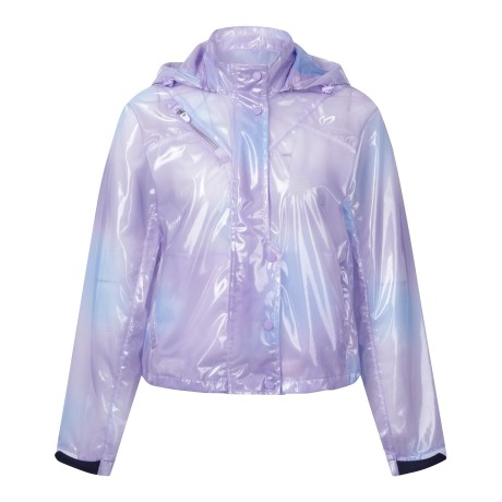 여성 레터링 후드 탈착 점퍼