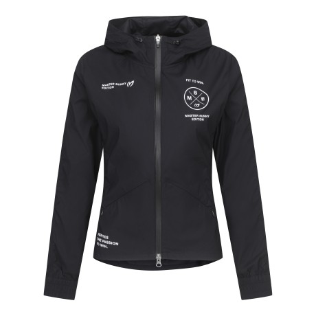 여성 로고포인트 셔링 라인 집업