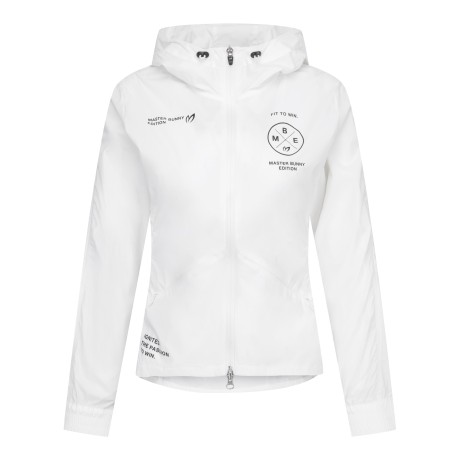 여성 로고포인트 셔링 라인 집업