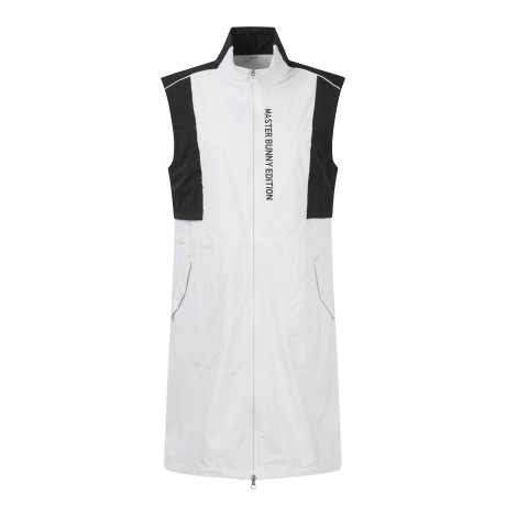 여성 백 플랩 롱 집업 베스트