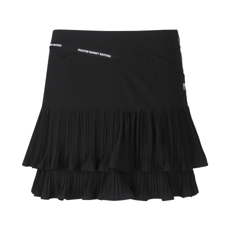 여성 로고 라인 플리츠 큐롯 스커트