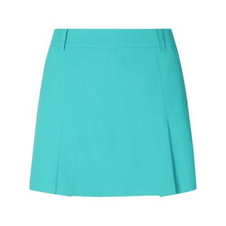 여성 루버 로고 포인트 백 밴딩 큐롯 스커트