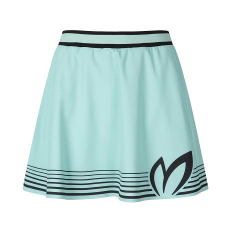 여성 스트라이프 헴 큐롯 스커트