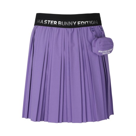 여성 탈착 파우치 플리츠 큐롯 스커트