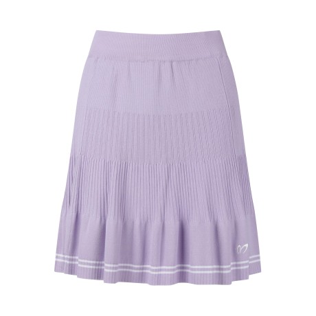 여성 컬러 라인 니트 큐롯 스커트