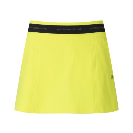 여성 니팅 웨이스트 백 플리츠 큐롯 스커트