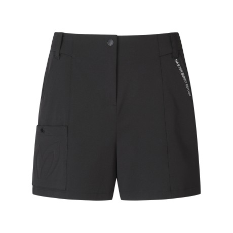 여성 엠보 로고 카고 하프 팬츠