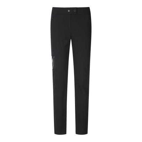 여성 솔리드 로고 카고 팬츠