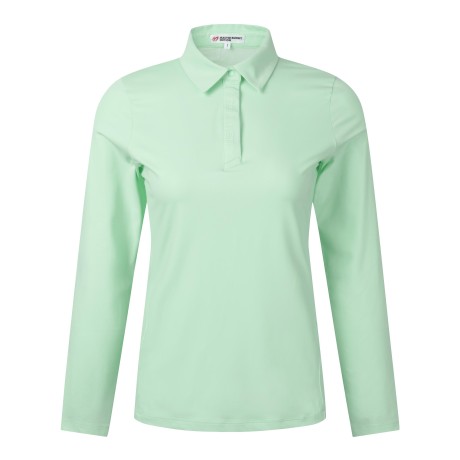 여성 백 매쉬 냉감 칼라 티셔츠