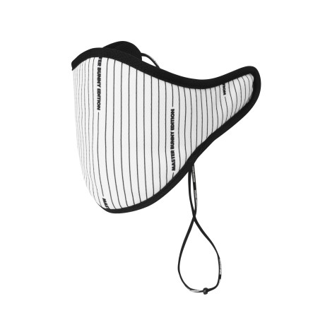 여성 로고 스트라이프 넥쿨러