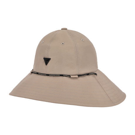 여성 로고 금속 장식 포인트 벙거지