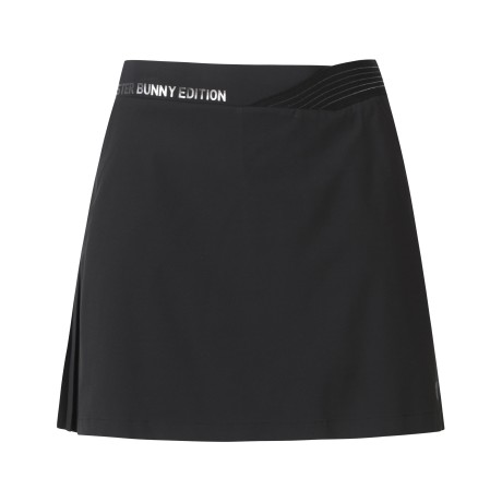 여성 백 플리츠 밴딩 큐롯 스커트