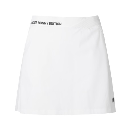 여성 백 플리츠 밴딩 큐롯 스커트