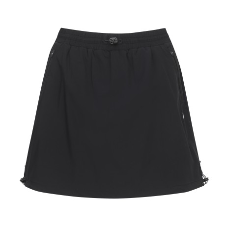 여성 엠보 로고포인트 스트링 큐롯 스커트