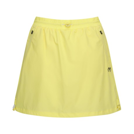 여성 엠보 로고포인트 스트링 큐롯 스커트