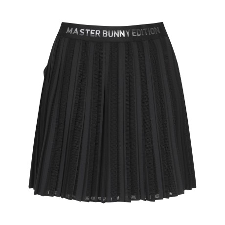 여성 메쉬 플리츠 밴딩 스커트