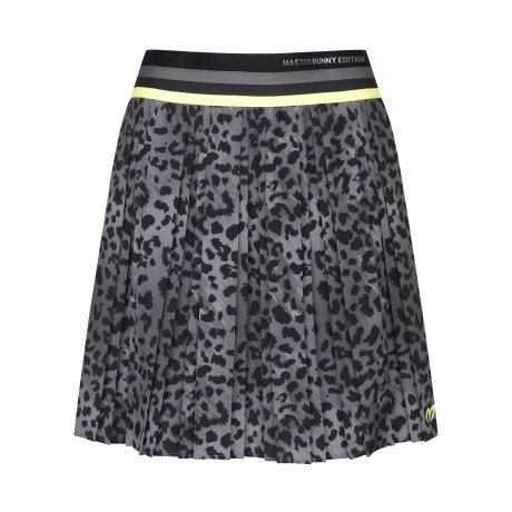 여성 탈착 파우치 레오파드 큐롯 스커트