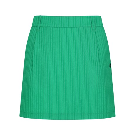 여성 스트라이프 링클 미니 스커트