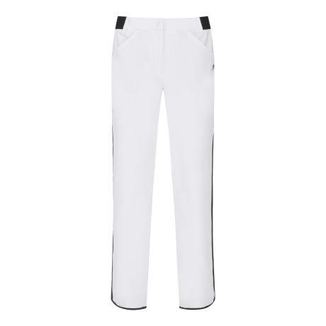 여성 로고 펀칭 컬러 라인 밴딩 팬츠