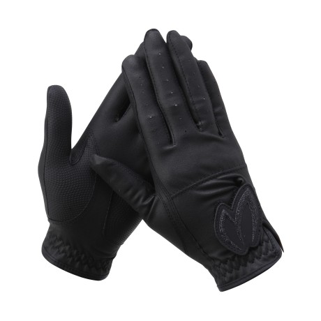 여성 빅 로고 양손 장갑