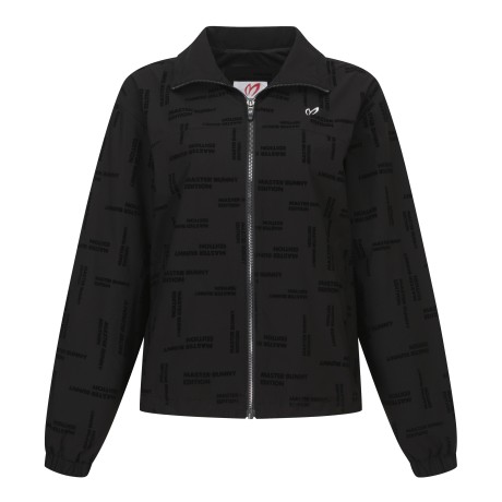 여성 로고 패턴 점퍼