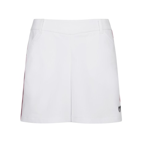 여성 배색 라인 큐롯 스커트