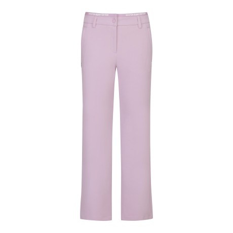 여성 백 밴딩 세미 부츠컷 팬츠