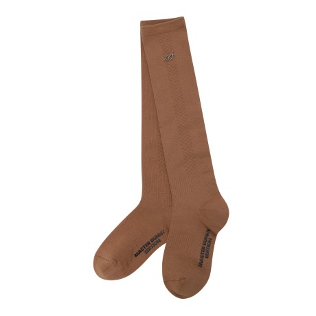 여성 심볼 메탈 아가일 라인 니삭스