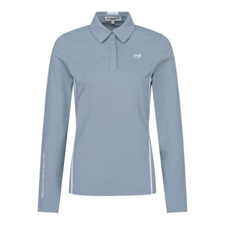 여성 컬러 믹스 카라 긴팔 티셔츠