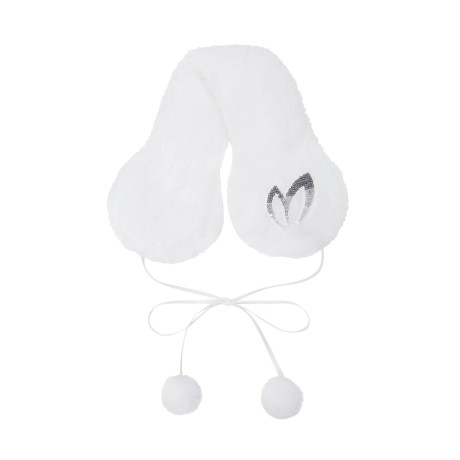 여성 폼폼이 글리터 로고 이어워머